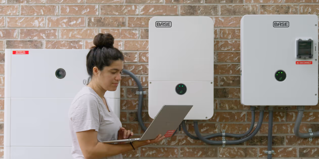 A Base home battery system