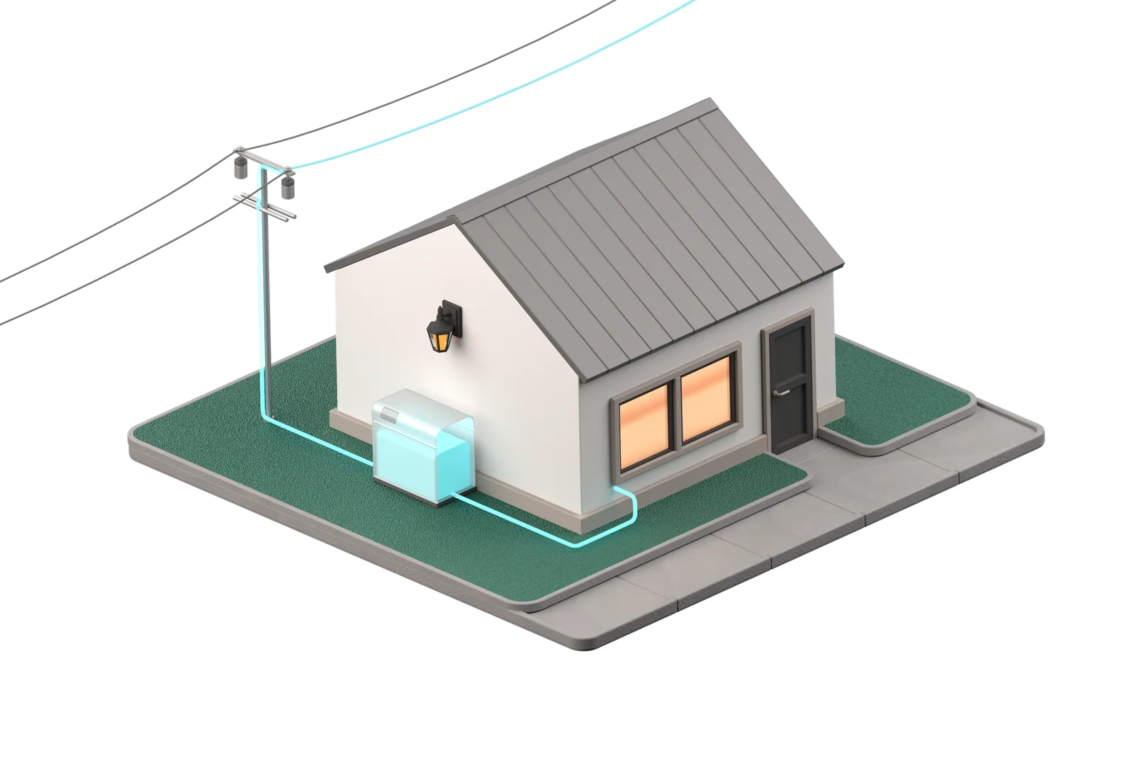 Battery shifting with the grid